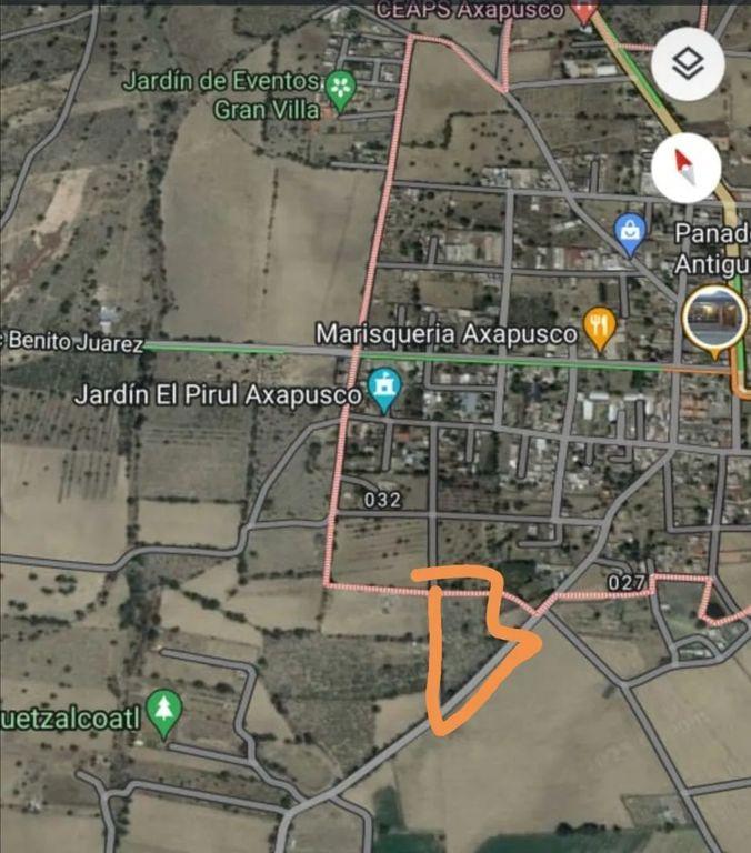 Terreno en Venta en Axapusco