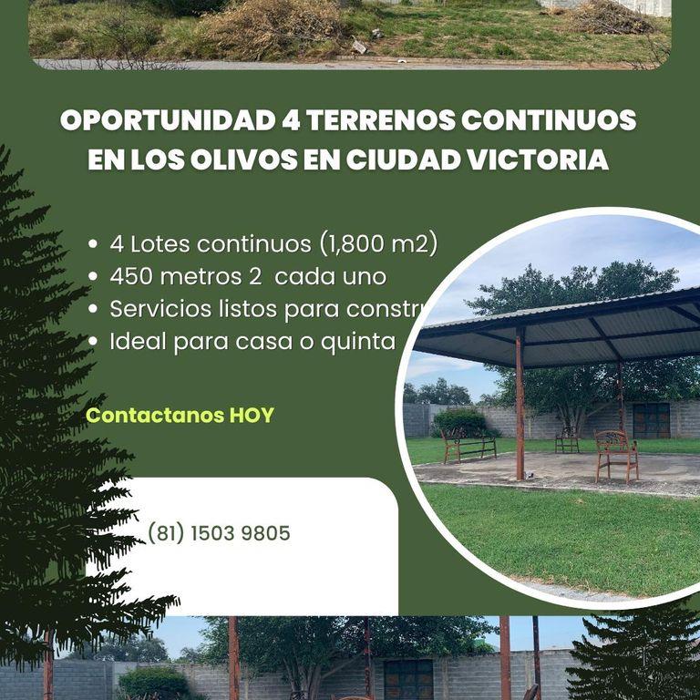 Terreno en Venta en Fraccionamiento Cerrada Los Olivos