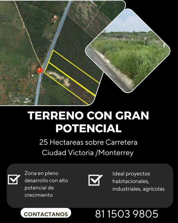 Terreno en Venta en Carretera Federal número 85
