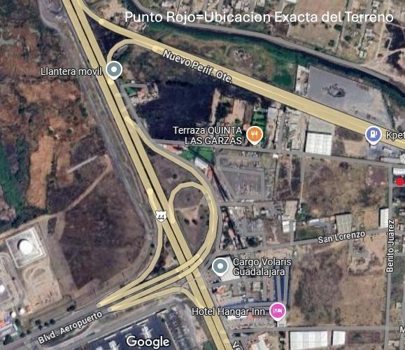 Terreno Ejidal enfrente del Aeropuerto de Guadalajara