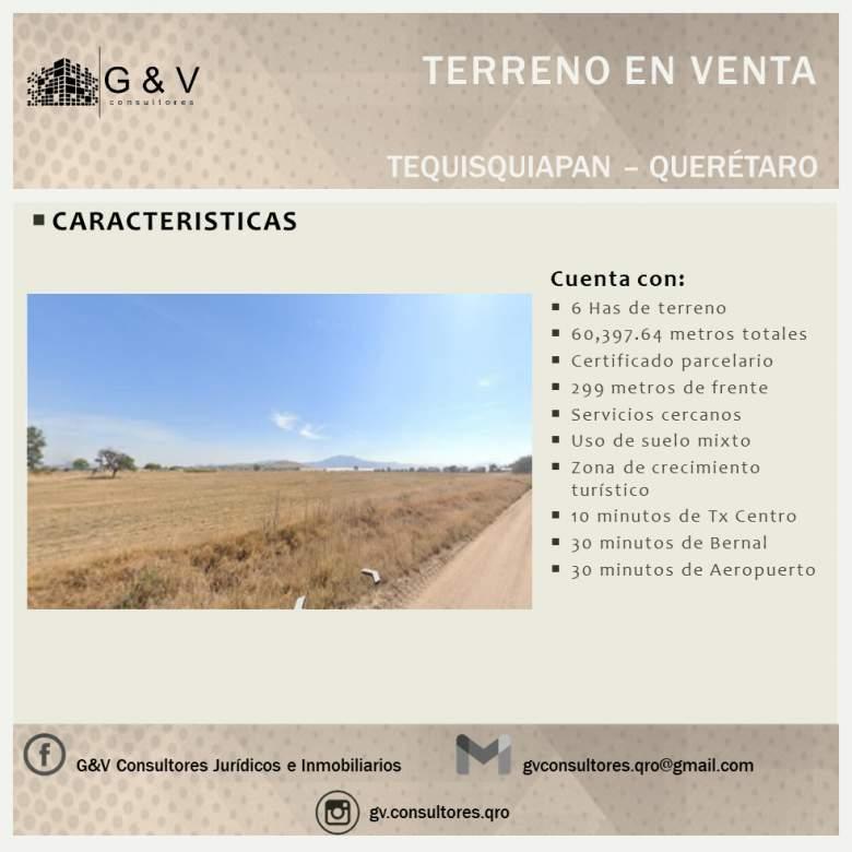 Terreno en Tequisquiapan Centro, Querétaro