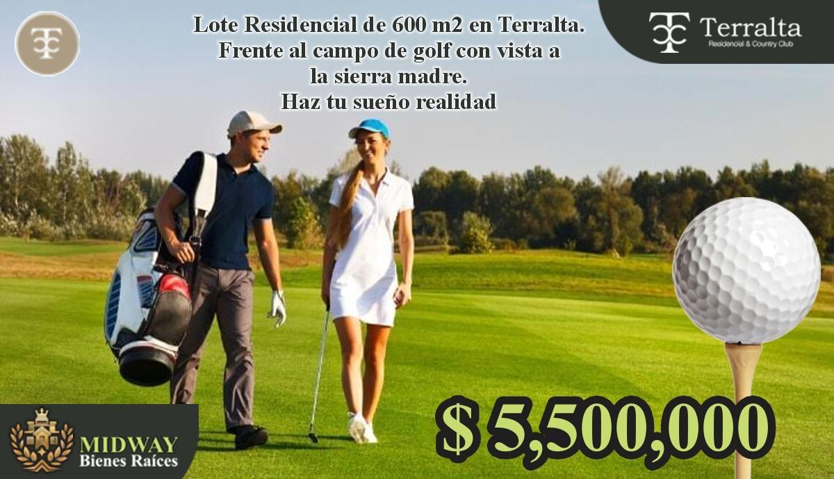 Lote Residencial Terralta Club de Golf, Garcia N
