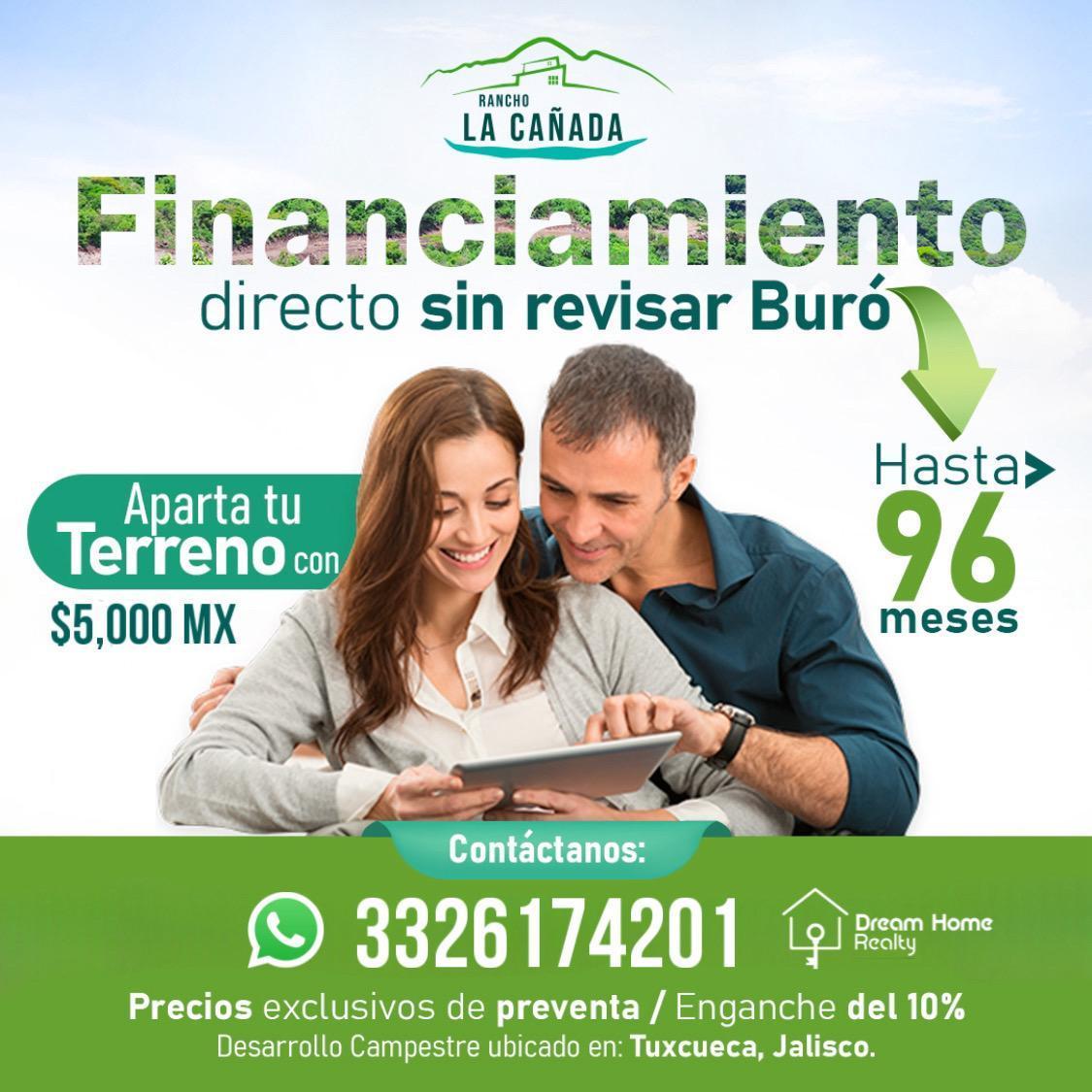 Terreno con vista al lago de Chapala