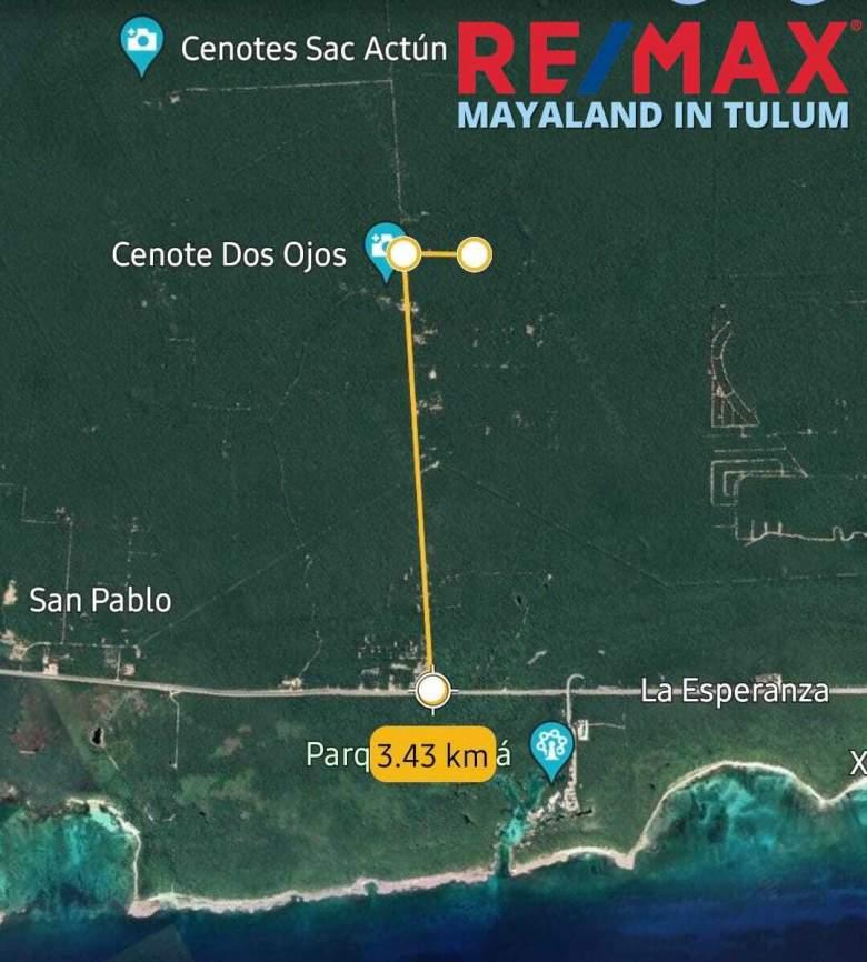 en venta hectárea en Dos ojos