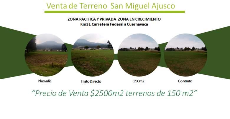 Terreno en San Miguel Topilejo 