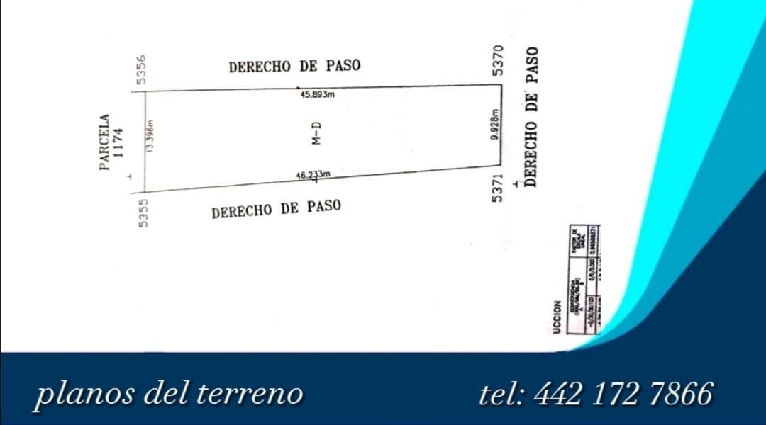 Se vende Terreno en Corregidora