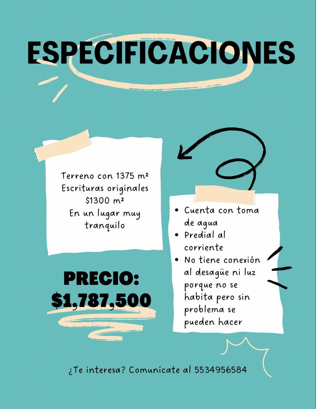 Se vende Terreno en Huauchinango