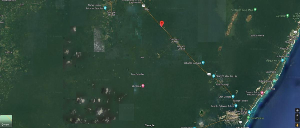 Lotes Tulum&Francisco Uh May con financiamiento en zona 