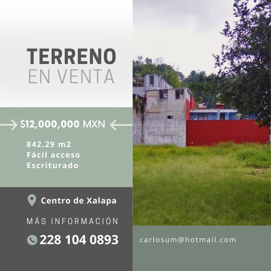 Se vende Terreno en Xalapa