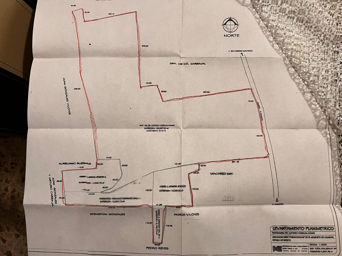 Se vende Agrícola en Calimaya