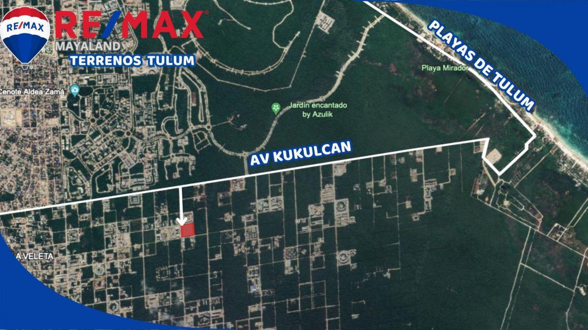 Hectarea a solo 300 mts de la av Kukulcan 