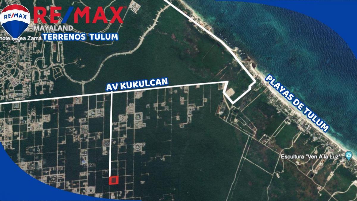 En venta hectárea en region 15 a 2 km de la playa de tulum