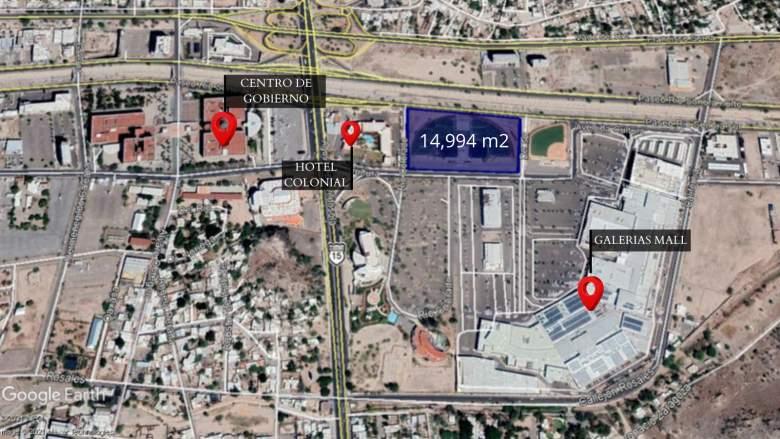 Terreno en venta sobre el Vado del Rio frente a Galerías Mal