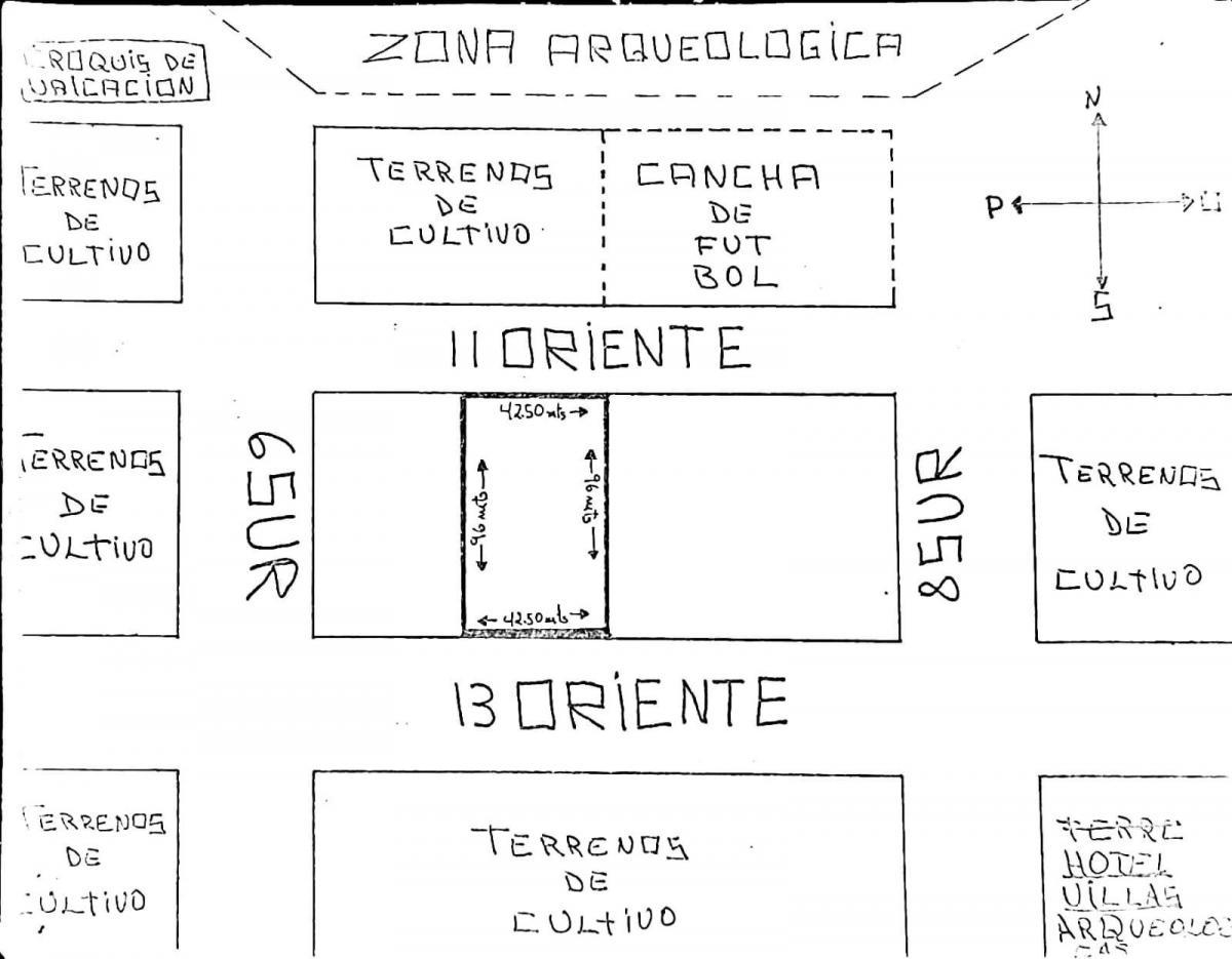 Se vende Terreno en San Pedro Cholula Puebla Villas Arqueoló