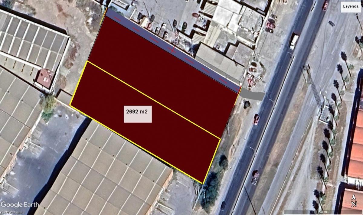 Terreno en Venta 2692 m² Blvd Vito Alessio Robles