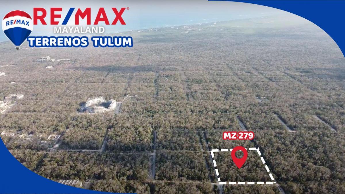 En venta lote de 850 m2 en esquina region 15 mz 279