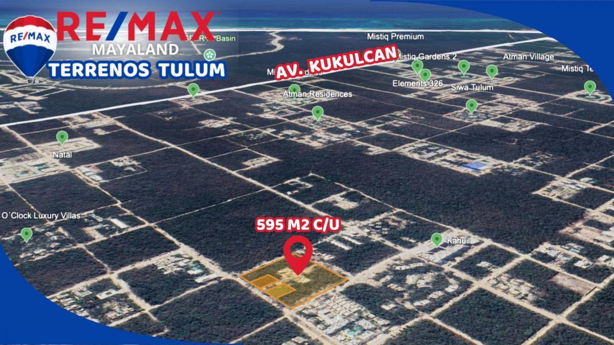 Lote en esquina a menos de 3 km de la playa de tulum