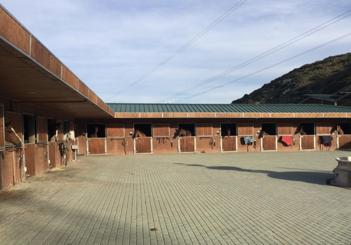 Instalación Hípica en Madrid, España