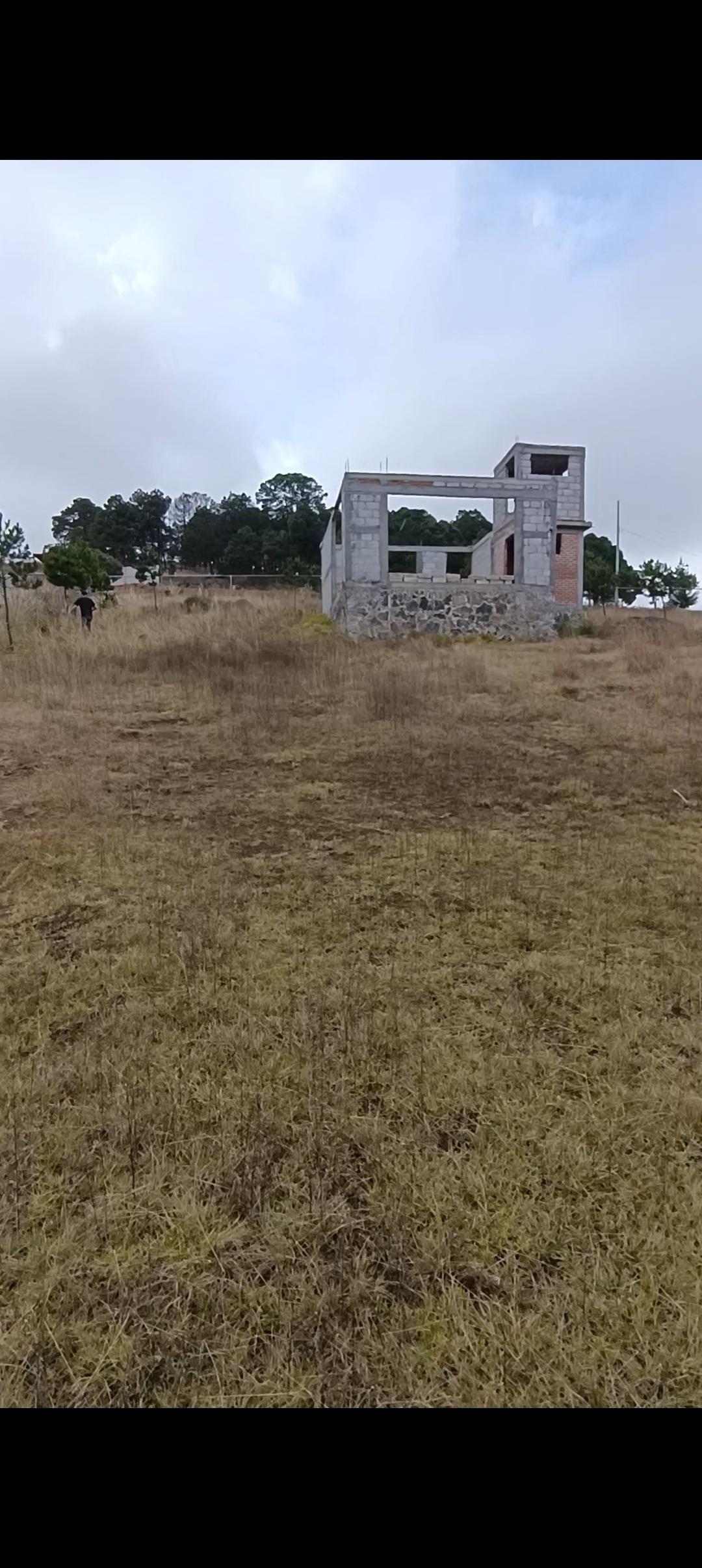 Terreno de campo cerca de Acaxochitlan