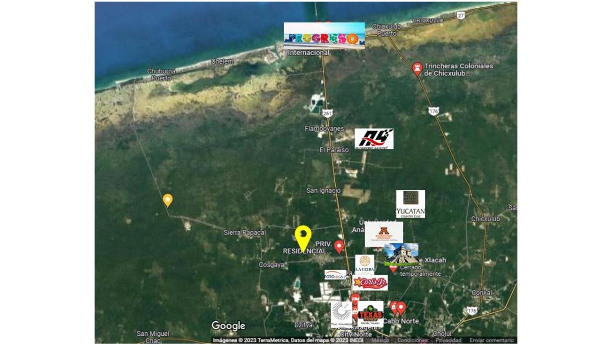 Terreno al norte de Merida