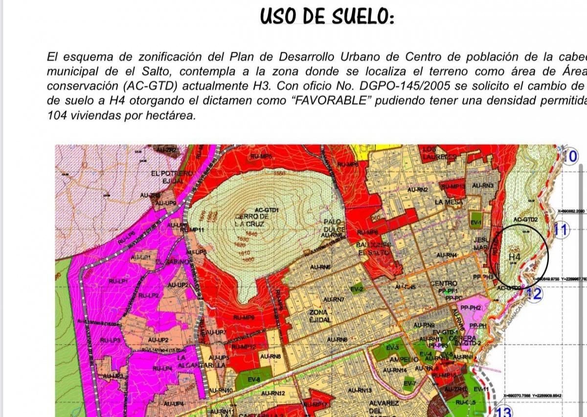 Se vende Lote en El Salto 