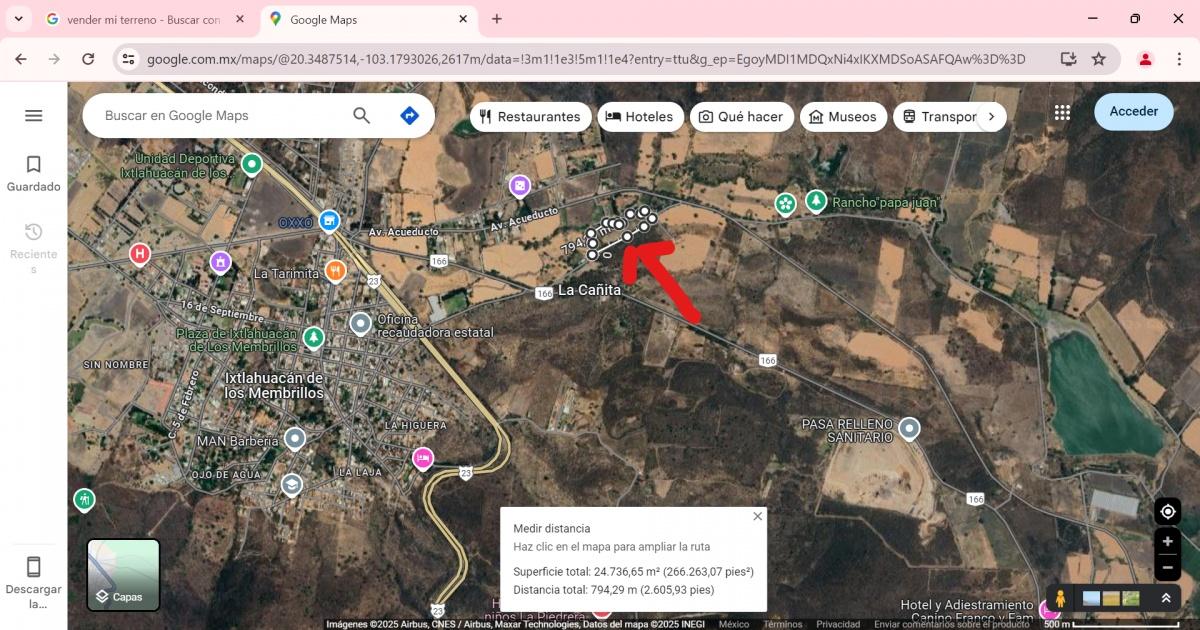 Se vende Terreno en Ixtlahuacán de los Membrillos