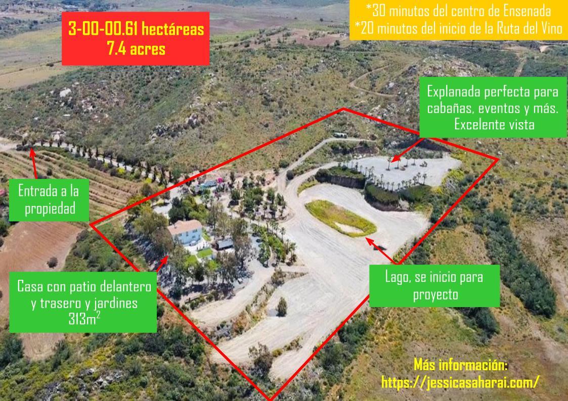 Hacienda / Rancho en zona vinícola
