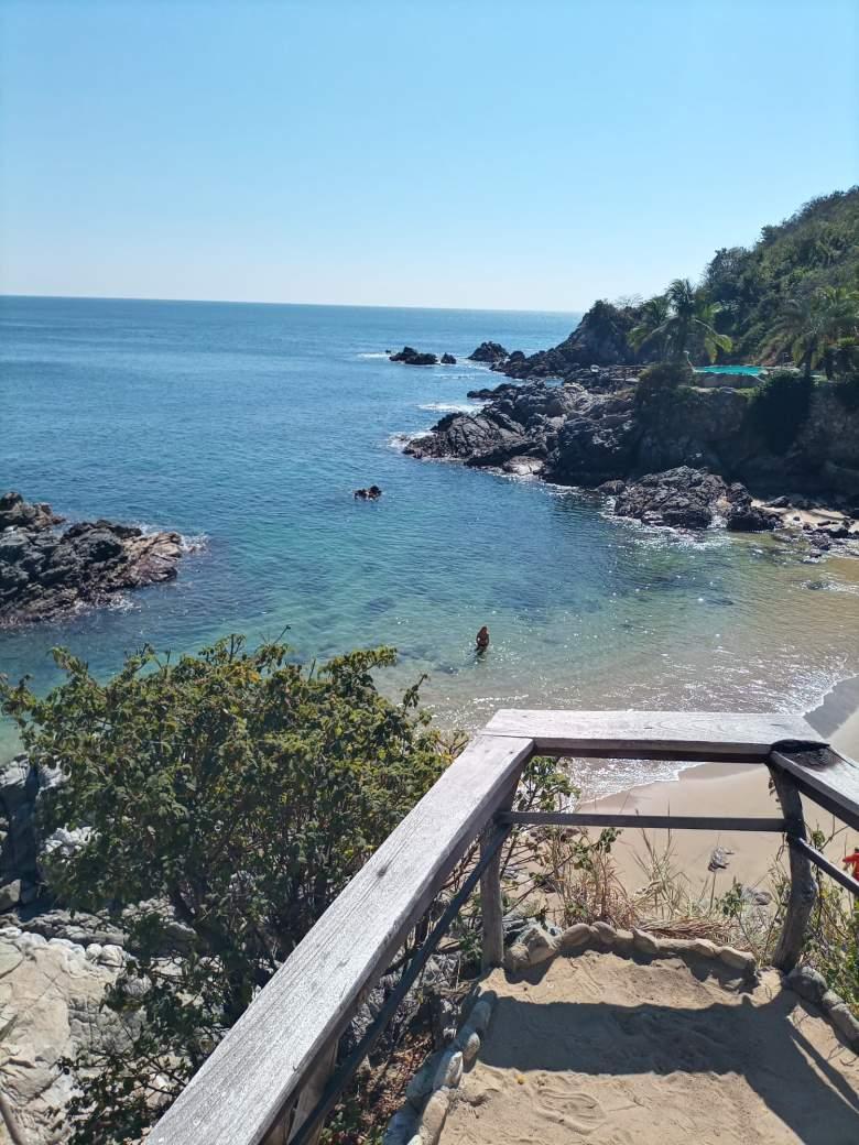 Terreno en puerto escondido con vista a el mar 