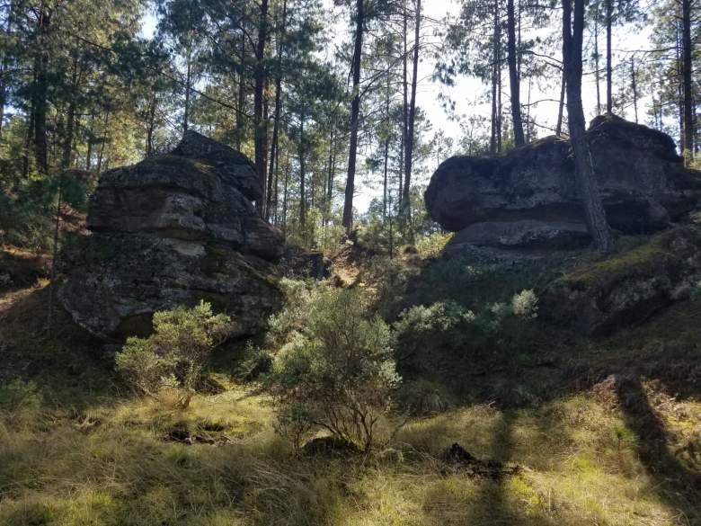 Piedras Encimadas Zacatlan Puebla México 