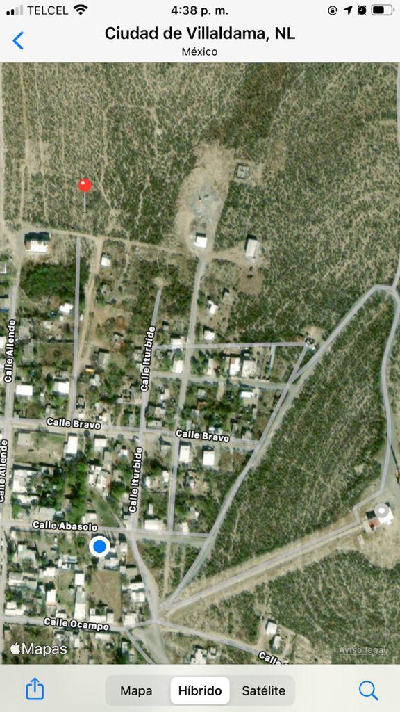 Terreno Venta Centro Villaldama Nuevo Leon.
