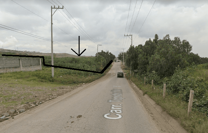 Terreno cerca Bodegas de Liverpool y Amazon en Tepotzotlán