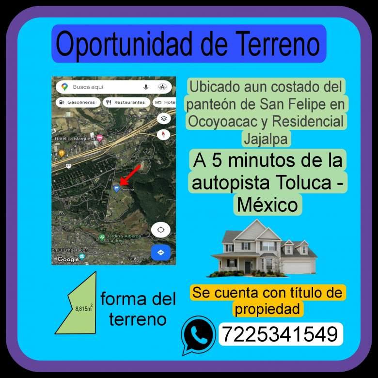 Oportunidad de Terreno 