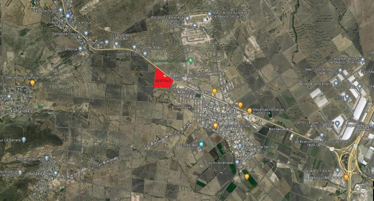 Terreno sobre Carretera San Miguel de Allende 4000