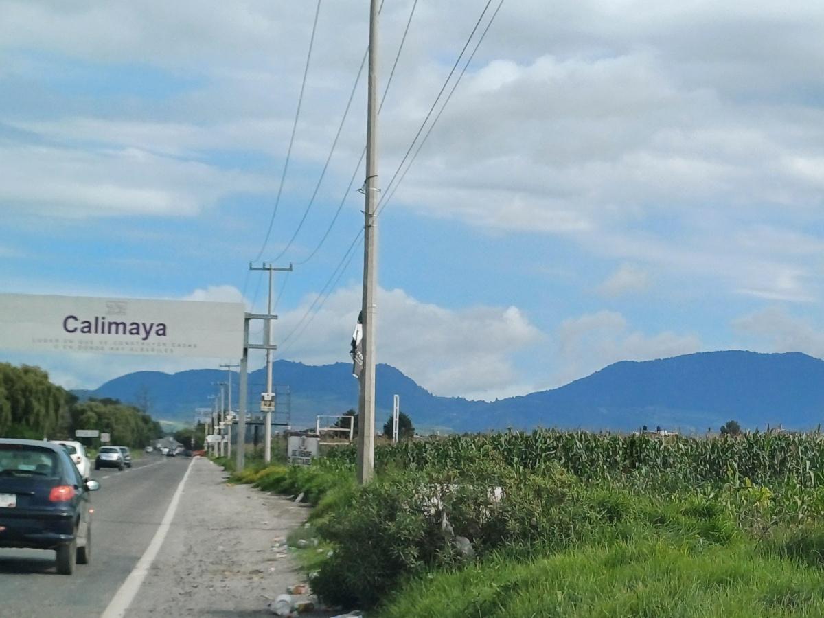 Terreno en Venta sobre la Carretera Toluca Calimaya