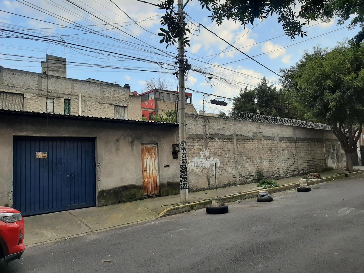Se vende Terreno y Casa en obra negra en Iztacalco