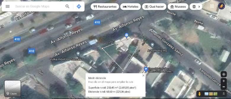 Terreno en esquina, zona Sur 