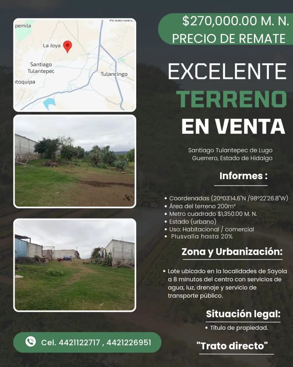 Sayola, 43775 Santiago Tulantepec de Lugo Guerrero, Hidalgo, México