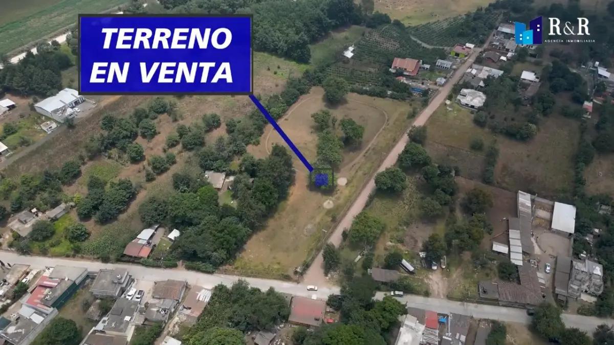 Hermoso Terreno Plano en Venta en Teteles de Ávila Castillo