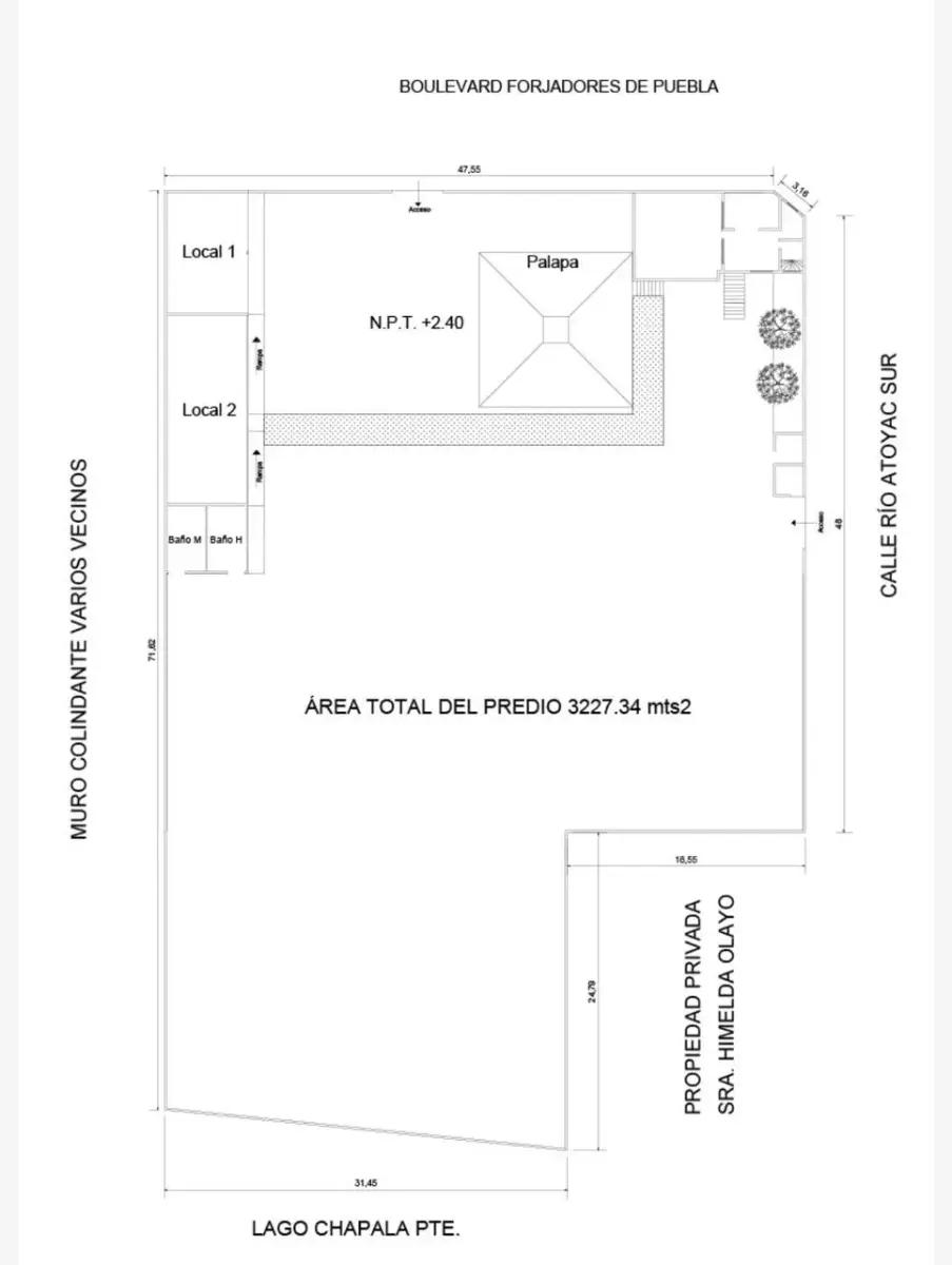 Cuadra de 3500 m2 Forjadores
